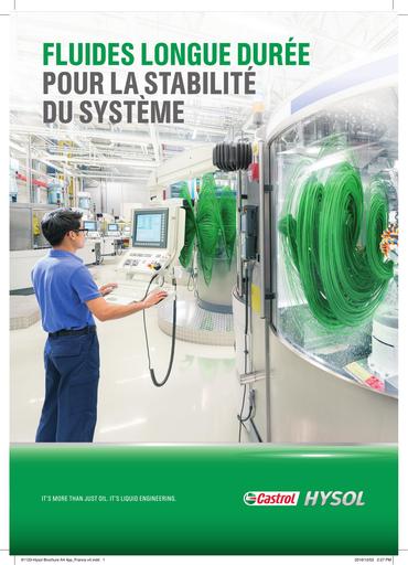 Castrol hysol metallurgie france