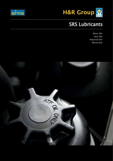 SRS oil gamme produits EN